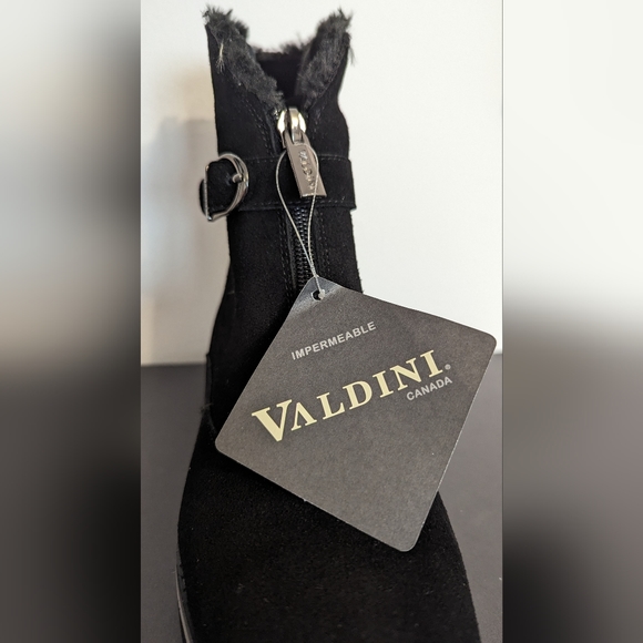 Valdini black suede Fay boots 6.5US - Picture 4 of 8